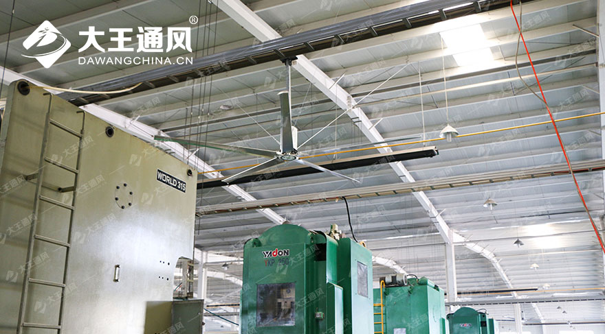 Equipo mecatrónico PMSM Ventilador de techo industrial de fábrica